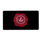 Masonwas Etiket (Voorkant)