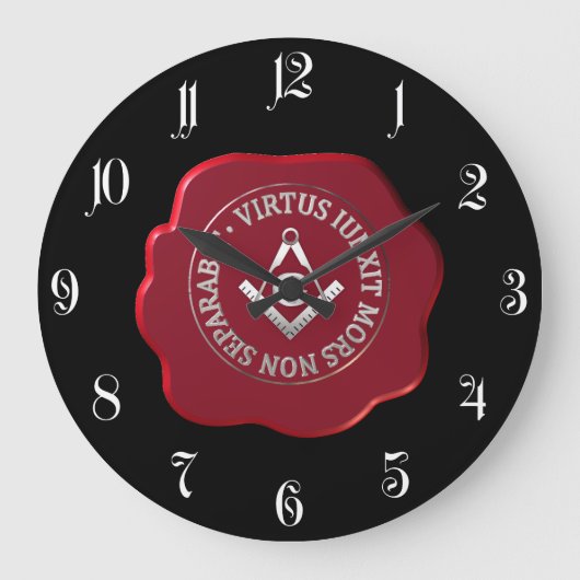 Masonwas Grote Klok (Voorkant)