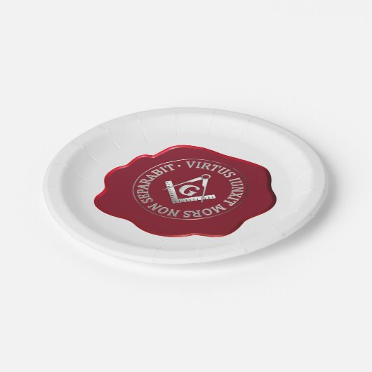 Masonwas Papieren Bordje (Gekanteld)