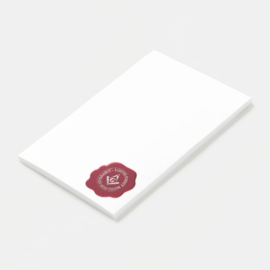 Masonwas Post-it® Notes (Schuin)