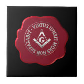 Masonwas Tegeltje (Voorkant)