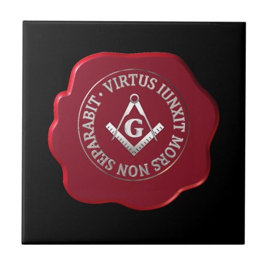 Masonwas Tegeltje (Voorkant)