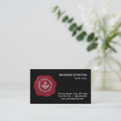 Masonwas Visitekaartje (Staand voorkant)