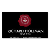 Masonwas Visitekaartje Magneet (Voorkant)