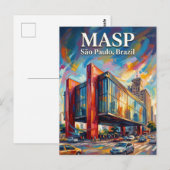 MASP Brazil Briefkaart (Voorkant / Achterkant)