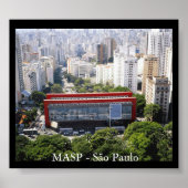 MASP - São Paulo Poster (Voorkant)