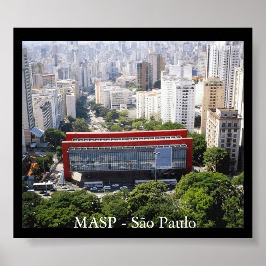 MASP - São Paulo Poster (Voorkant)