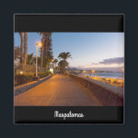 Maspalomas Beach Boulevard Magneet<br><div class="desc">Mooie strandboulevard in Maspalomas, een toeristische stad ten zuiden van het eiland Gran Canaria, Canarische Eilanden, Spanje.</div>