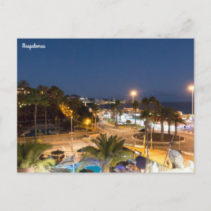 Maspalomas Blue Hour Briefkaart