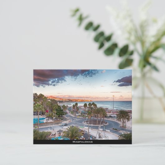 Maspalomas Briefkaart (Staand voorkant)
