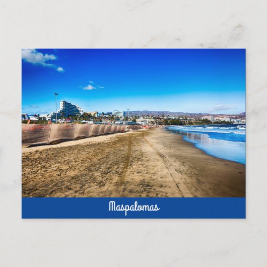 Maspalomas Briefkaart (Voorkant)