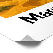 Maspalomas Duinen Gran Canaria Canarische Eilanden Poster (Hoek)
