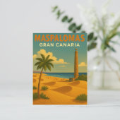  Maspalomas Gran Canaria Briefkaart (Staand voorkant)