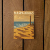 Maspalomas Gran Canaria Duinen Reizen Briefkaart