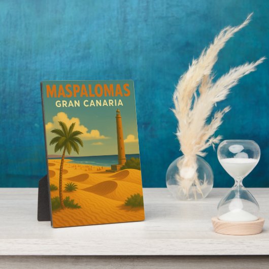  Maspalomas Gran Canaria Fotoplaat (Zijkant)