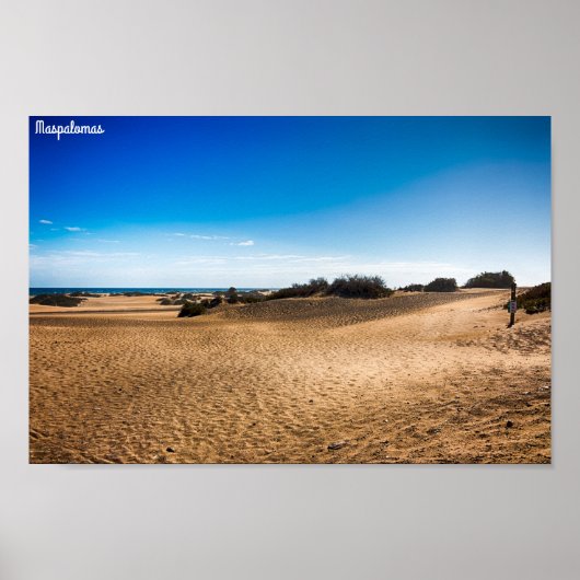 Maspalomas Poster (Voorkant)