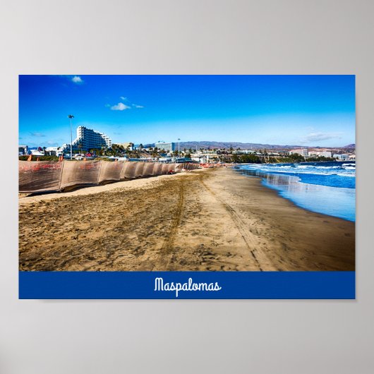 Maspalomas Poster (Voorkant)