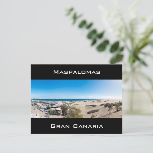 Maspalomas Sands Briefkaart (Staand voorkant)