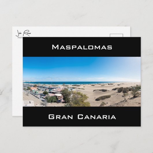 Maspalomas Sands Briefkaart (Voorkant / Achterkant)