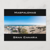 Maspalomas Sands Briefkaart (Voorkant)