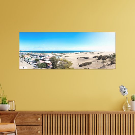 Maspalomas Sands Canvas Afdruk (Insitu (Woonkamer))