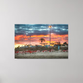 Maspalomas Sunset Canvas Afdruk (Voorkant)