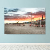 Maspalomas Sunset Canvas Afdruk (Insitu (Houten vloer))