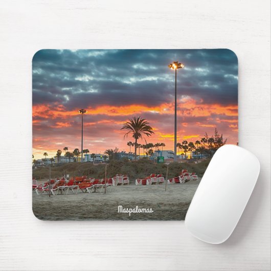 Maspalomas Sunset Muismat (Met muis)