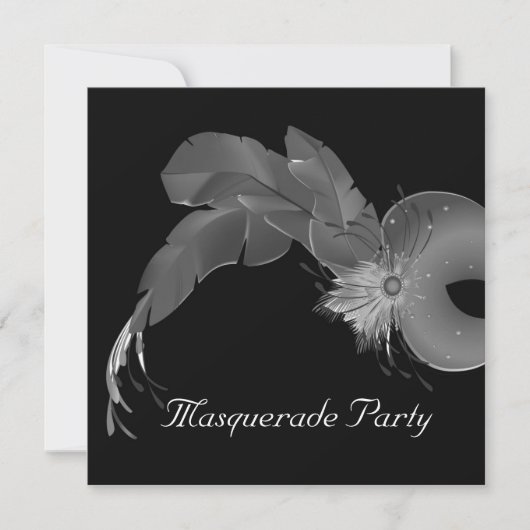 Masquarade Kaart (Voorkant)