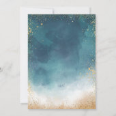 Masque, Confetti Waterverf Splash Sweet 16 Kaart (Achterkant)