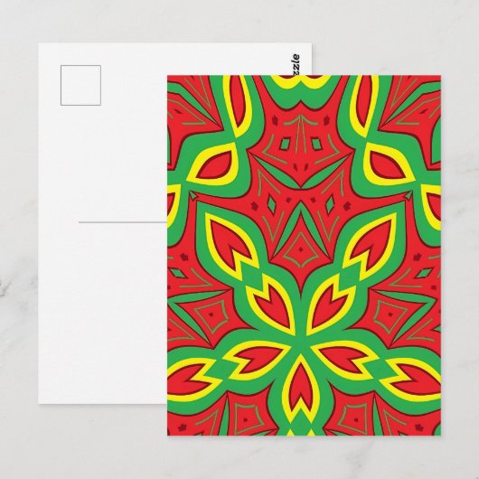 Masque Diabolique Ken Gage Art Briefkaart (Voorkant / Achterkant)