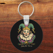 Masque Mardi Kleding Kostuums  Mardi Gras C Sleutelhanger (Voorkant)