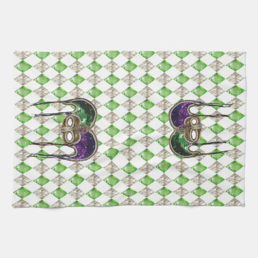 Masque une Paillette Theedoek (Horizontaal)