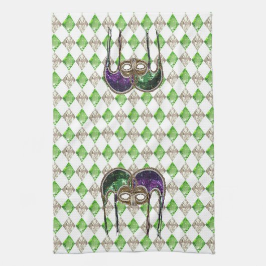 Masque une Paillette Theedoek (Verticaal)