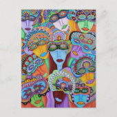 Masquerade 7 briefkaart (Voorkant)