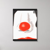 Masquerade #Abstract #circus #clown #huichelarij Canvas Afdruk (Voorkant)