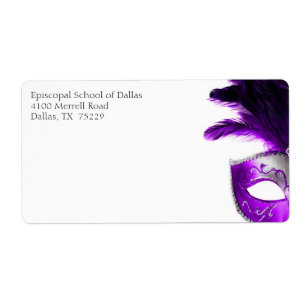 Masquerade Adresetiketten Etiket
