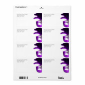 Masquerade Adresetiketten Etiket (Full Sheet)