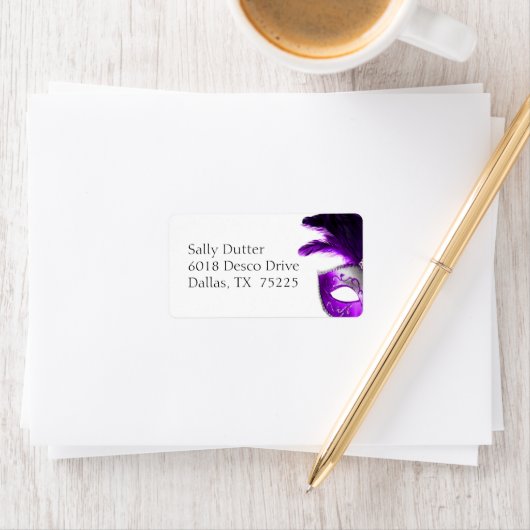 Masquerade Adresetiketten Etiket (Insitu)