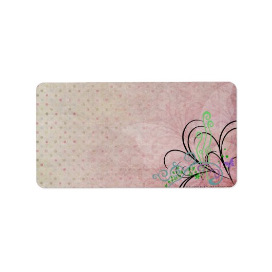 Masquerade Adresetiketten Etiket (Voorkant)