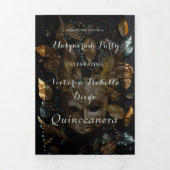 Masquerade Bal Quinceanera Party Uitnodiging (Cover)