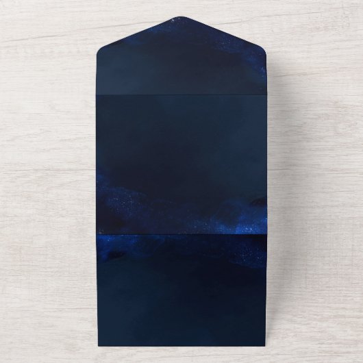 Masquerade Ball en RSVP Sjabloon (Buitenkant)