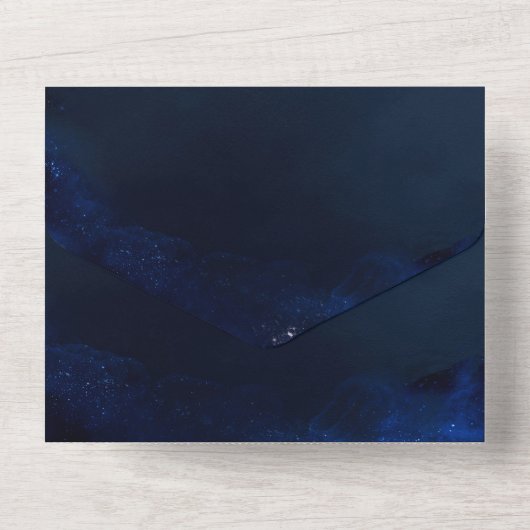 Masquerade Ball en RSVP Sjabloon (Achterkant)