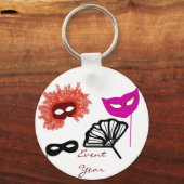 Masquerade ball, EventYear-sleutelketen Sleutelhanger (Voorkant)