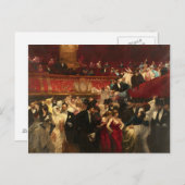 Masquerade Ball - Hermans Briefkaart (Voorkant / Achterkant)