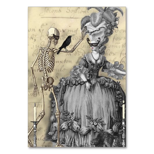 Masquerade Ball Kaart (Achterkant)