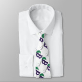 Masquerade Ball Mask Theater Drama Teacher Stropda Stropdas (Gebonden)