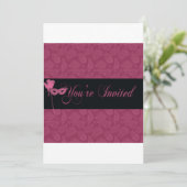 Masquerade ball nodig 2 kaart (Staand voorkant)