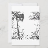 Masquerade ball nodig 2 kaart (Achterkant)