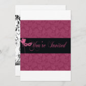 Masquerade ball nodig 2 kaart (Voorkant / Achterkant)